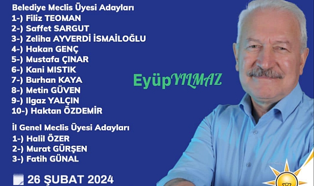 Lapseki’de Ak Parti aday tanıtım toplantısı gerçekleşecek