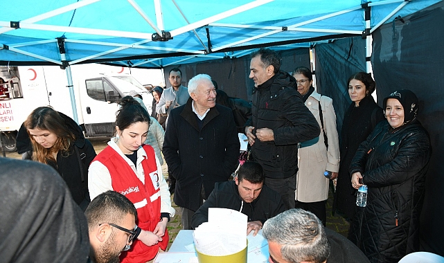 Lapseki'de kan bağışı kampanyası