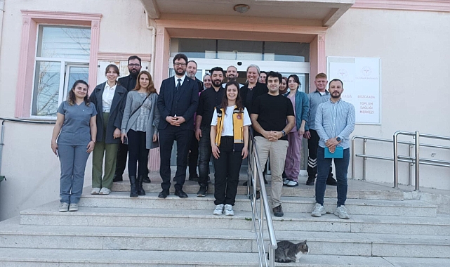 Müdür Baştürk'ten Bozcada'ya ziyaret