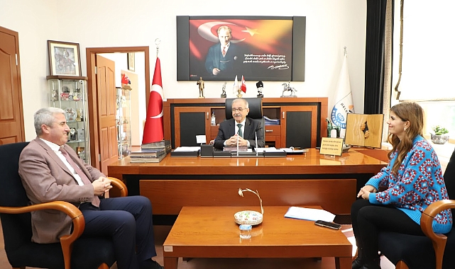 Müdür Çakır’dan Başkan Özacar’a ziyaret