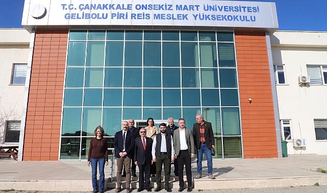 Özacar'dan ÇOMÜ'ye ziyaret