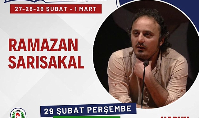 Ramazan Sarısakal, okuyucuları ile buluşacak
