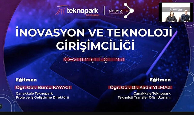 Teknopark’ta ‘İnovasyon ve Teknoloji Girişimciliği’ eğitimi gerçekleşti