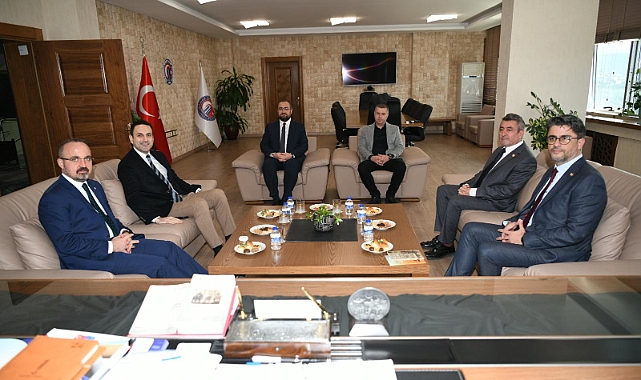 Turan’dan ÇOMÜ’ye ziyaret