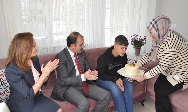 UMAY Projesi Kapsamında Eymen Gökay'ın Doğum Gününü Kutladı