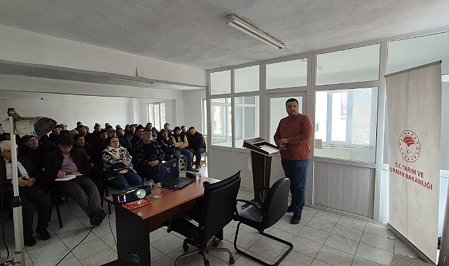 Yenice'de Varroa biti ile mücadele eğitimi verildi