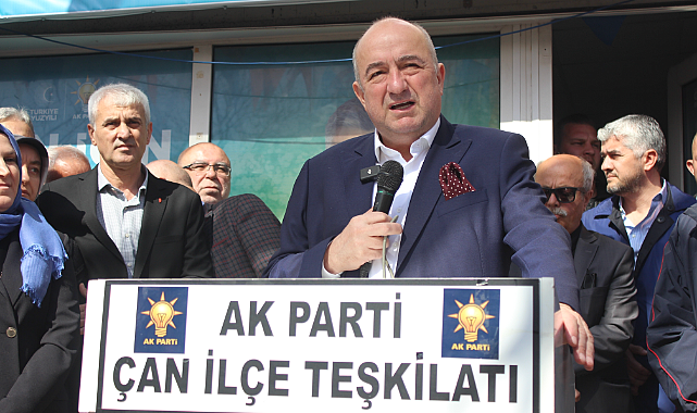 AKP'li Gider; '' Biz, seçim kaybederek kendi partimize değil Çan halkına yazık ettik, zarar verdik''