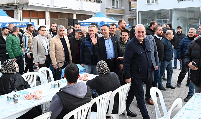 Ayhan Gider, Sakarya mahallesi'nde Ramazan iftarında hemşerileriyle buluştu