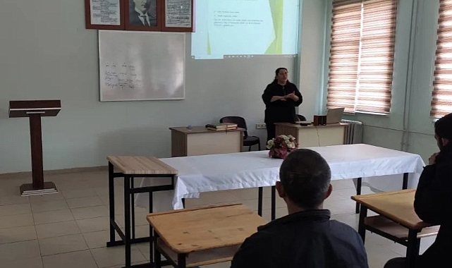 Ayvacık Cezaevinde bağımlılık eğitimi verildi