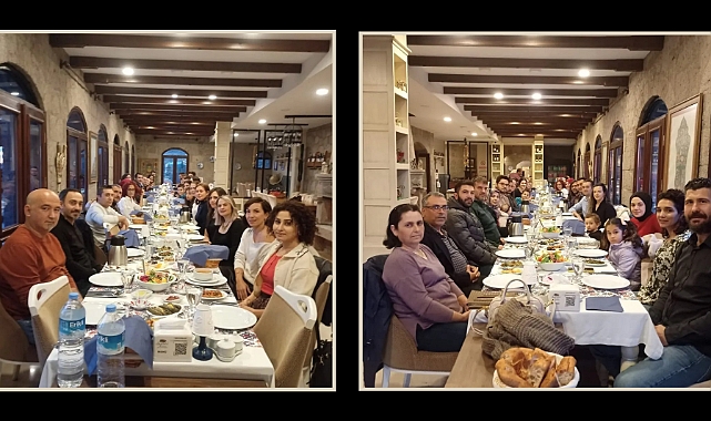 Ayvacık İlçe Sağlık Müdürlüğü personeli Ramazan ve Tıp Bayramı iftarında bir araya geldi