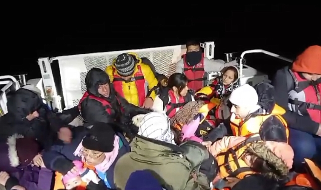 Ayvacık’ta 28 düzensiz göçmen yakalandı
