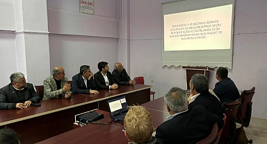 Ayvacık'ta seçim güvenliği için toplanıldı