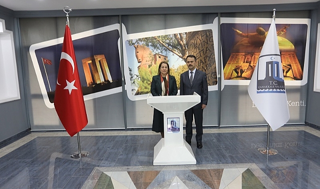 Bakan Yardımcısı Madak'tan Çanakkale Valiliğine ziyaret