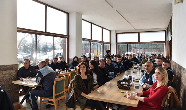 Başkan Gökhan, belediye çalışanları ile buluştu