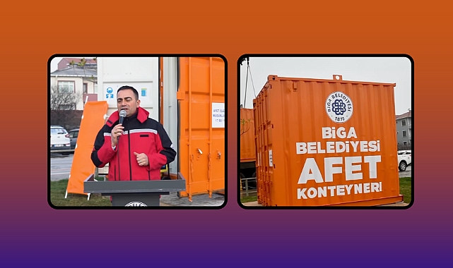 Biga Belediyesi'nden deprem hazırlığı