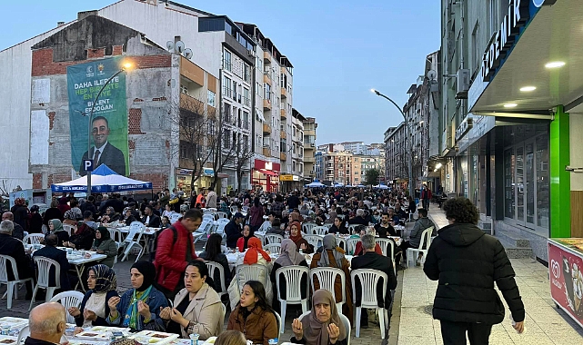 Biga Belediyesi'nden Ramazan bereketi: Hamdibey mahallesi'ne teşekkür