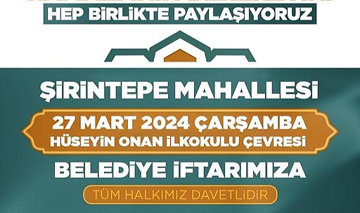 Biga Belediyesi, Ramazan ayı bereketini Şirintepe mahallesi'nde paylaşıyor