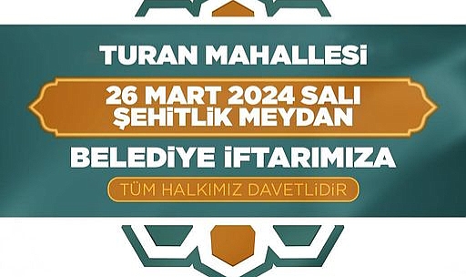 Biga Belediyesi, Turan mahallesi'nde Ramazan bereketini paylaşacak