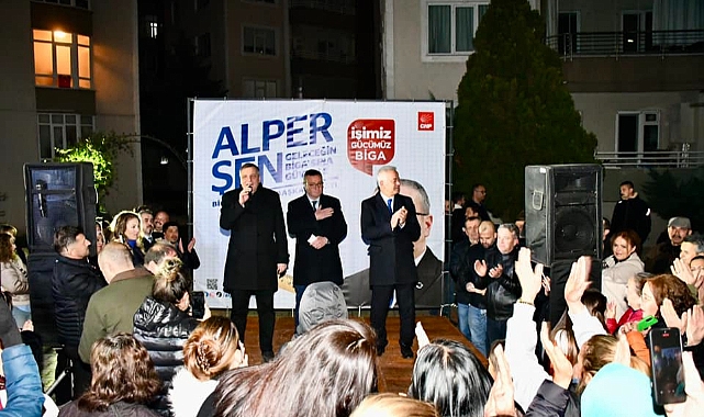 Biga'da Halk Buluşması gerçekleşti