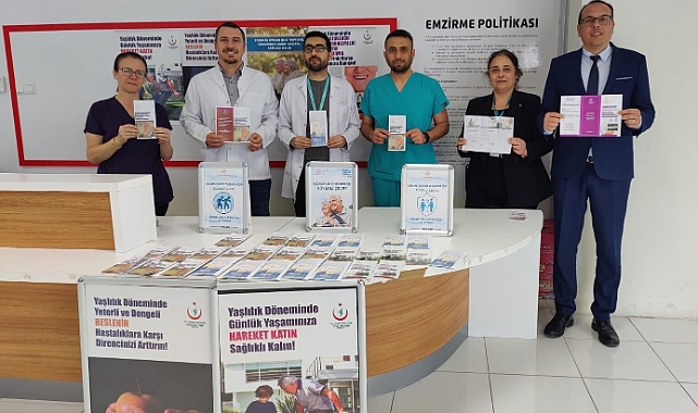 Biga Devlet Hastanesi’nde Yaşlılar Haftası etkinlikleri