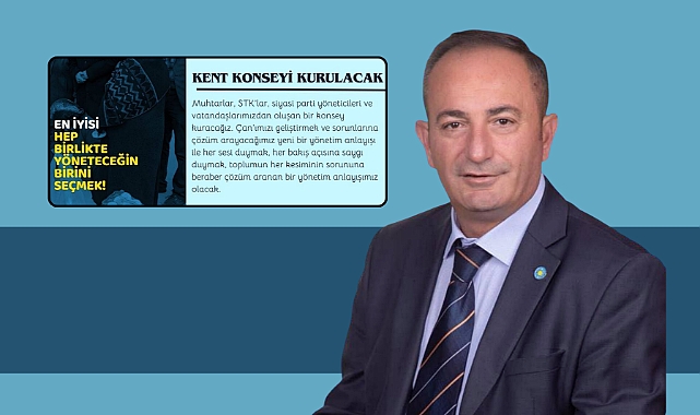 Çan’da ‘Kent Konseyi’ vaadi