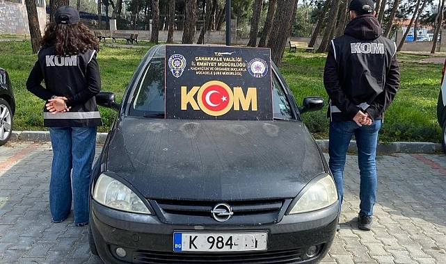 Çanakkale emniyet müdürlüğü, kaçakçılık ve organize suçlarla mücadelede önemli başarıya imza attı