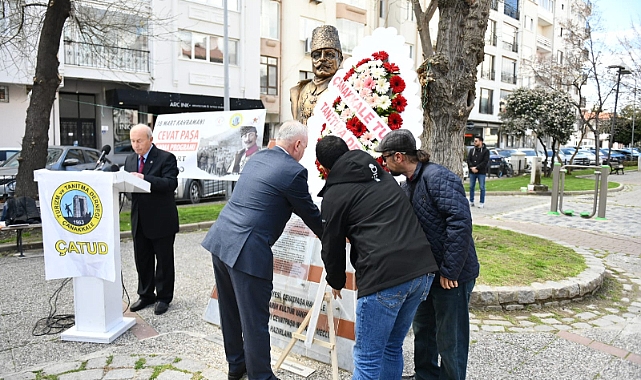 Çanakkale Savaşları'nın kahramanı Cevat Paşa anıldı