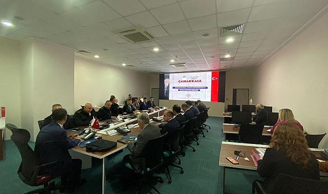 Çanakkale Valiliği ‘Seçim Güvenliği Toplantısı’ gerçekleştirdi