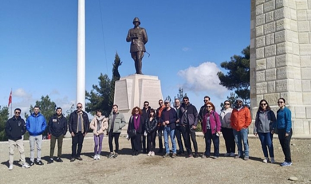 ÇARO üyelerinden Tarihi Alan ziyareti