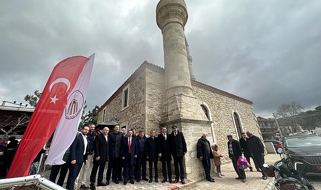 Çınarlı Köyü Tarihi Camii’nin restorasyonu son buldu
