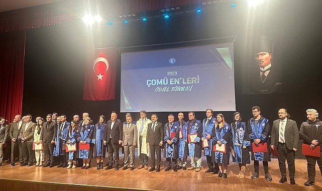 ÇOMÜ 2023 EN'leri Ödül Töreni gerçekleştirildi