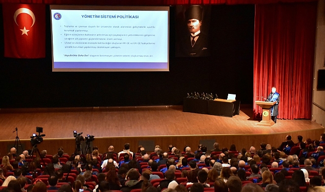 ÇOMÜ’de Stratejik Plan Lansmanı gerçekleştirildi