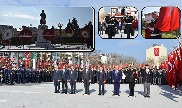 Cumhuriyet Meydanı'nda 18 Mart resmî töreni