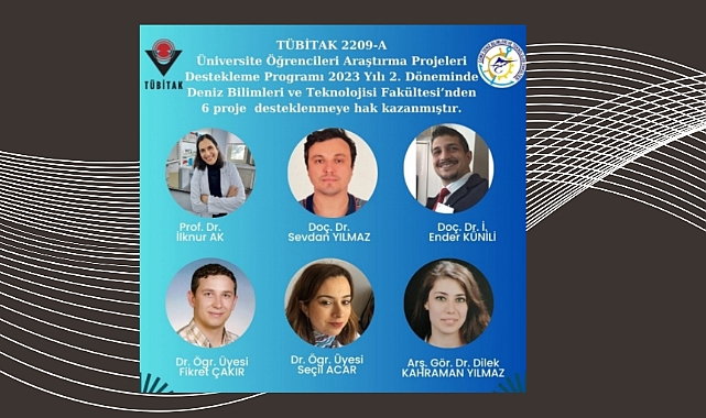 Deniz Bilimleri ve Teknolojisi Fakültesi’nin projelerine destek!