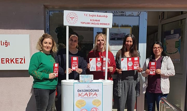 Eceabat Toplum Sağlığı Merkezi, Tüberküloz Günü için sahadaydı