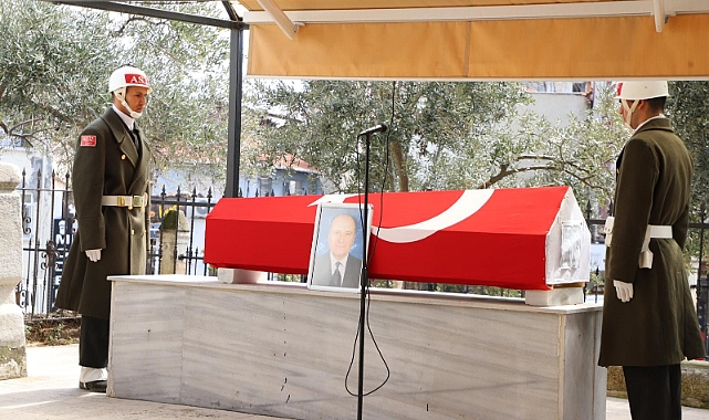 Emekli Albay Mahmut Nedim Doğduaslan son yolculuğuna uğurlandı