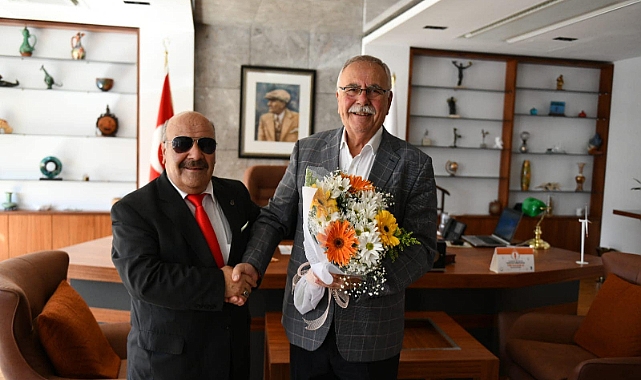 Erdoğan Uz'dan Başkan Gökhan'a ziyaret
