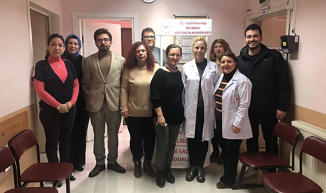 Gelibolu'da kalın bağırsak kanseri hakkında bilgilendirilme yapıldı