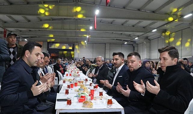 Geyikli Belediyesi iftar programı düzenledi