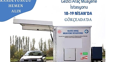 Gökçeadalılara TÜVTÜRK müjdesi