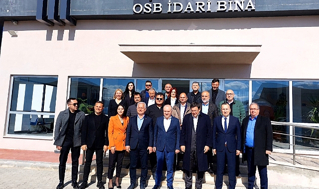 Güneşhan ve Erkek Çanakkale OSB’yi ziyaret etti