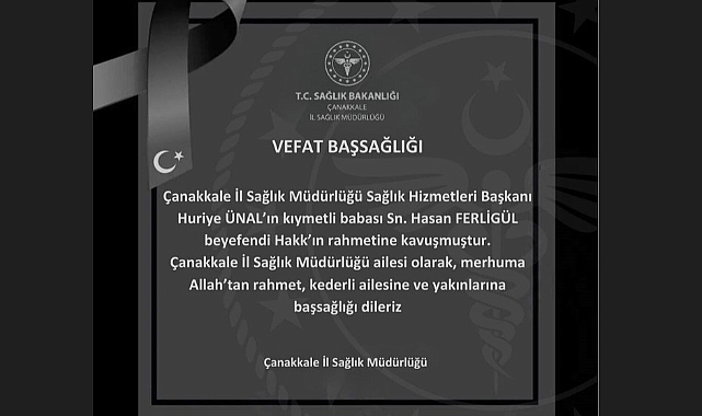 Hasan Ferligül hayata gözlerini yumdu