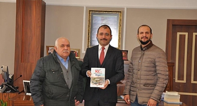 İDDEF Çanakkale il temsilcisi, Kaymakam Erdinç Dolu’yu ziyaret etti