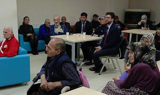 İl Sağlık Müdürlüğü’nden Yaşlılar Haftası ziyareti