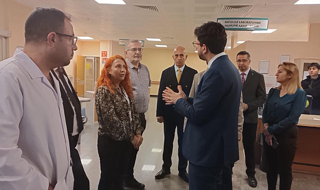İl Sağlık Müdürü Mehmet Akif Ersoy Hastanesi’ni ziyaret etti
