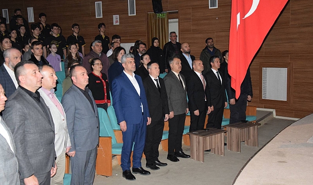 İstiklal Marşı'nın 103. Yıl Dönümü ve Mehmet Akif Ersoy anma programını büyük coşkuyla kutladı