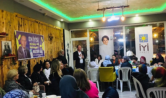İYİ Parti’den Çanlı kadınlara matine