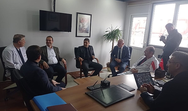 İYİ Parti heyetinden Medikal Park Hastanesi'ne ziyaret