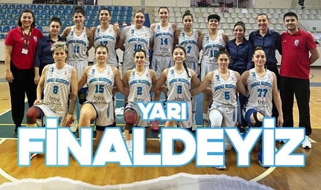 J&amp;M Çanakkale Belediyespor, TBF KBBL Play-Off Çeyrek Finalinde tur atladı