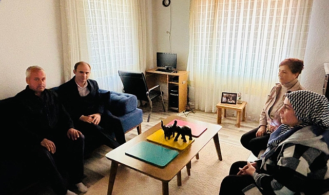 Kaymakam Salih Sak, Ahmetçe köyü'nde vatandaşlarla buluştu